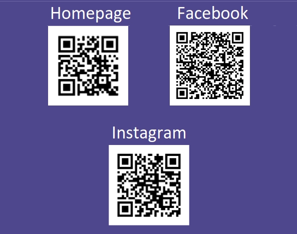 Homepage Facebook Instagram